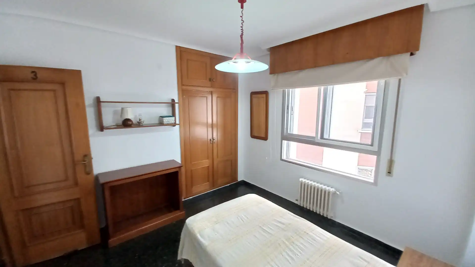 Bedroom of Flat for rent in Albacete  with Air Conditioner, Heating and Furnished