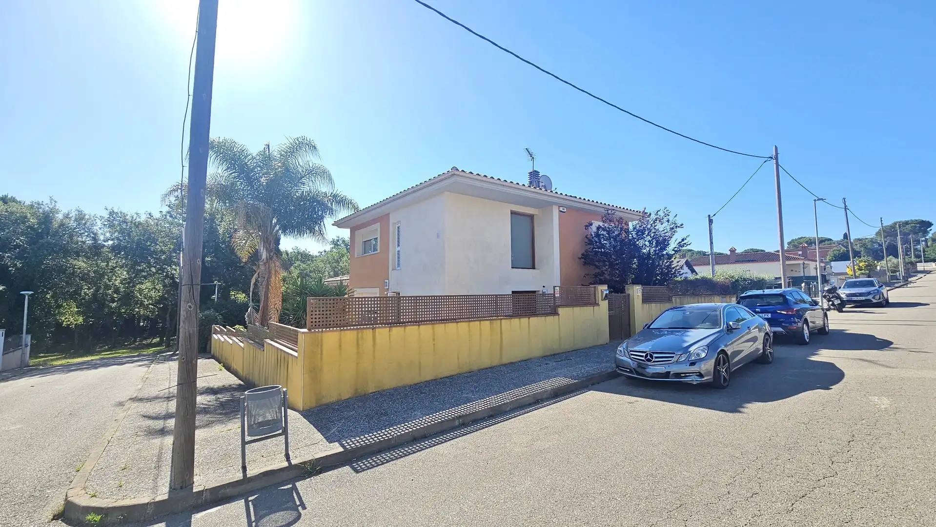 Vista exterior de Piso en venta en Llagostera con Jardín privado