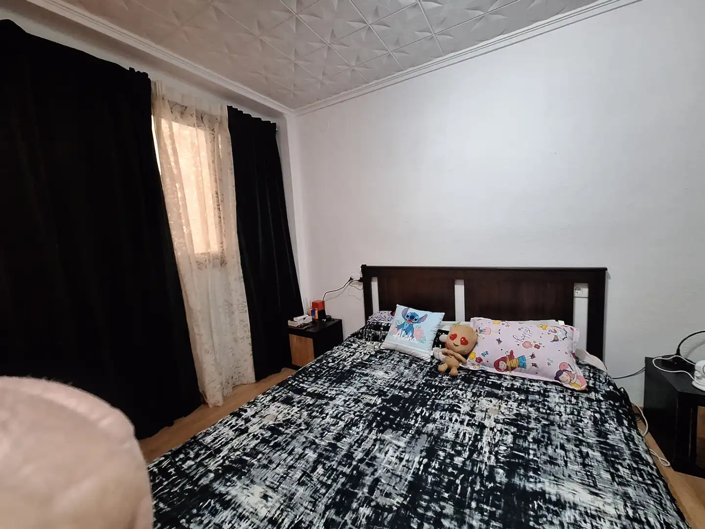 Bedroom of Flat for sale in Sueca  with Air Conditioner and Balcony