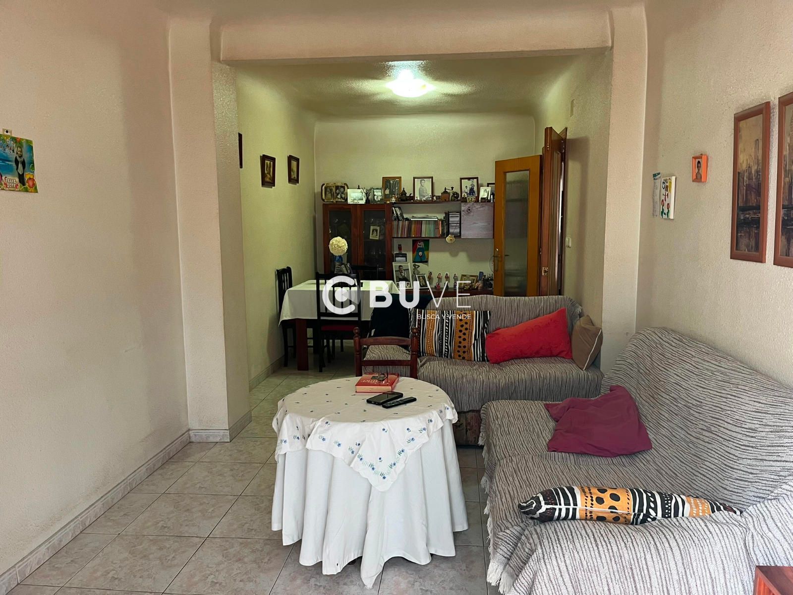 Sala d'estar de Pis en venda en Elche / Elx amb Aire condicionat, Calefacció i Terrassa