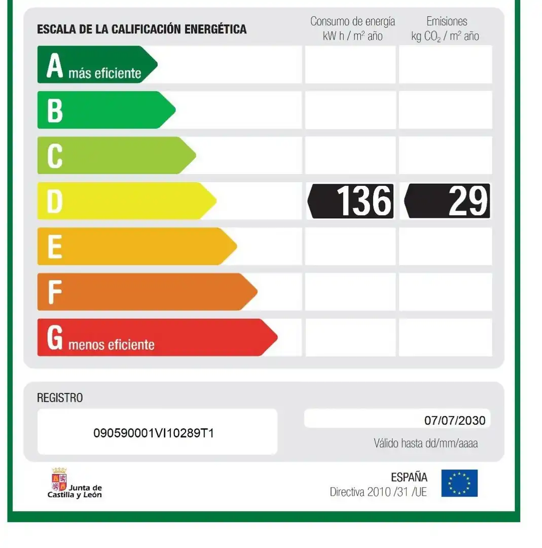 Außenansicht von Wohnung zur Miete in Burgos mit Heizung, Terrasse und Möbliert