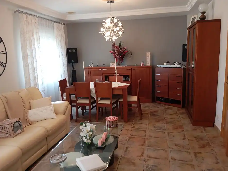 Sala de estar de Casa o chalet en venta en Elche / Elx con Jardín privado, Terraza y Piscina