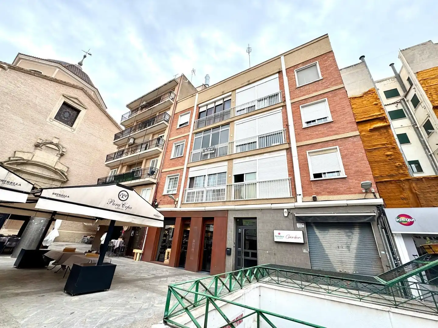 Exterior view of Flat for sale in Murcia  with Air Conditioner