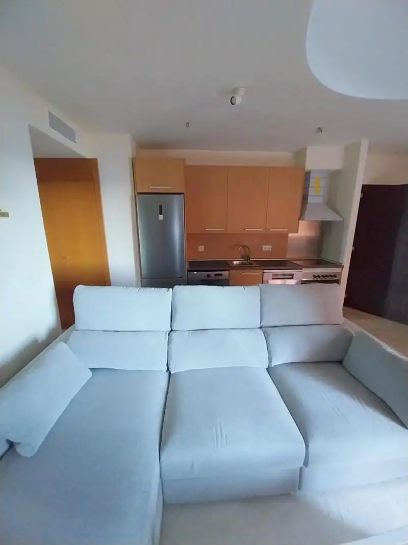 Sala de estar de Piso en venta en Estepona con Aire acondicionado, Calefacción y Jardín privado