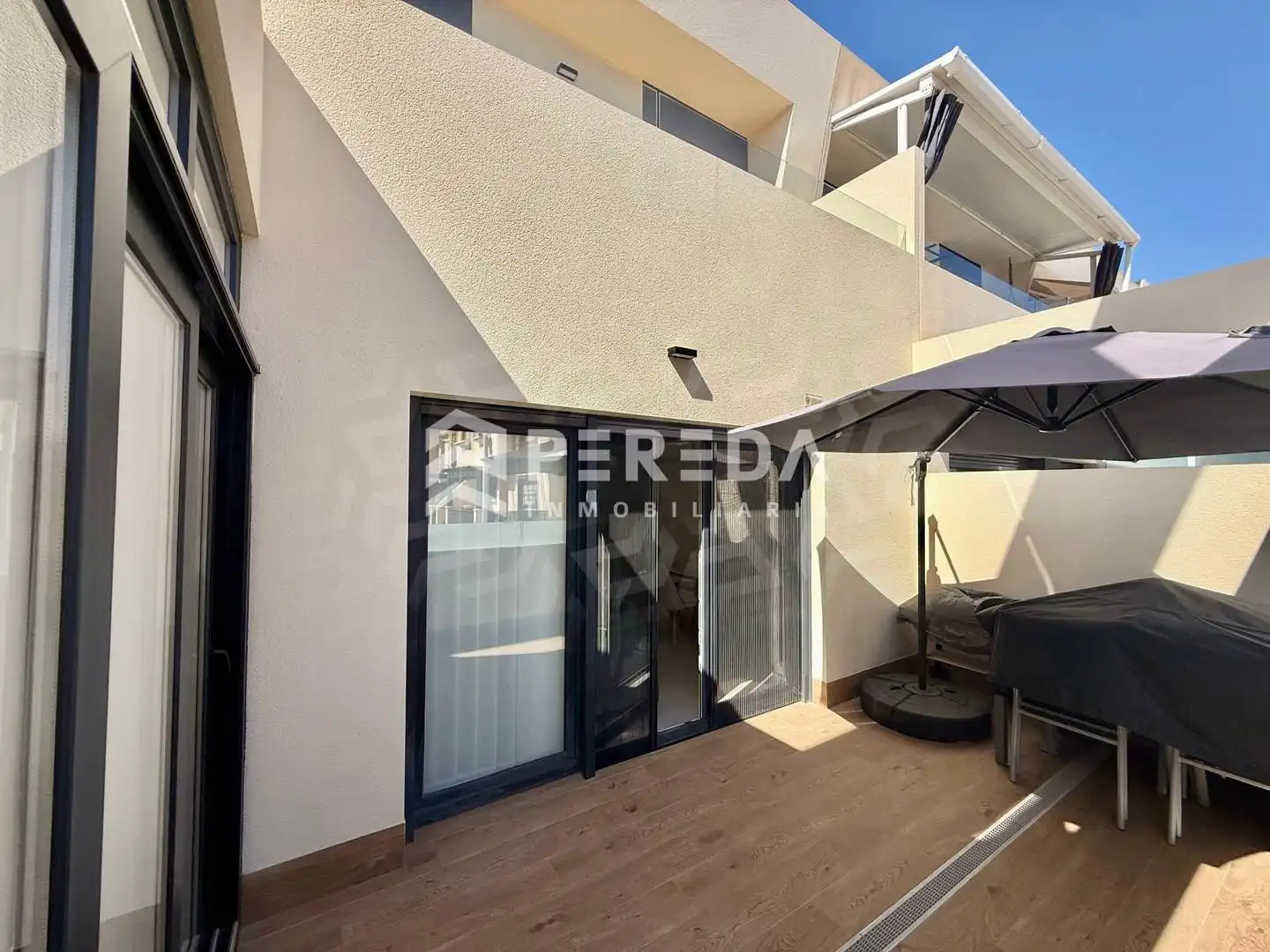 Terrace of Houses for sale in Roquetas de Mar  with Air Conditioner, Private garden and Terrace