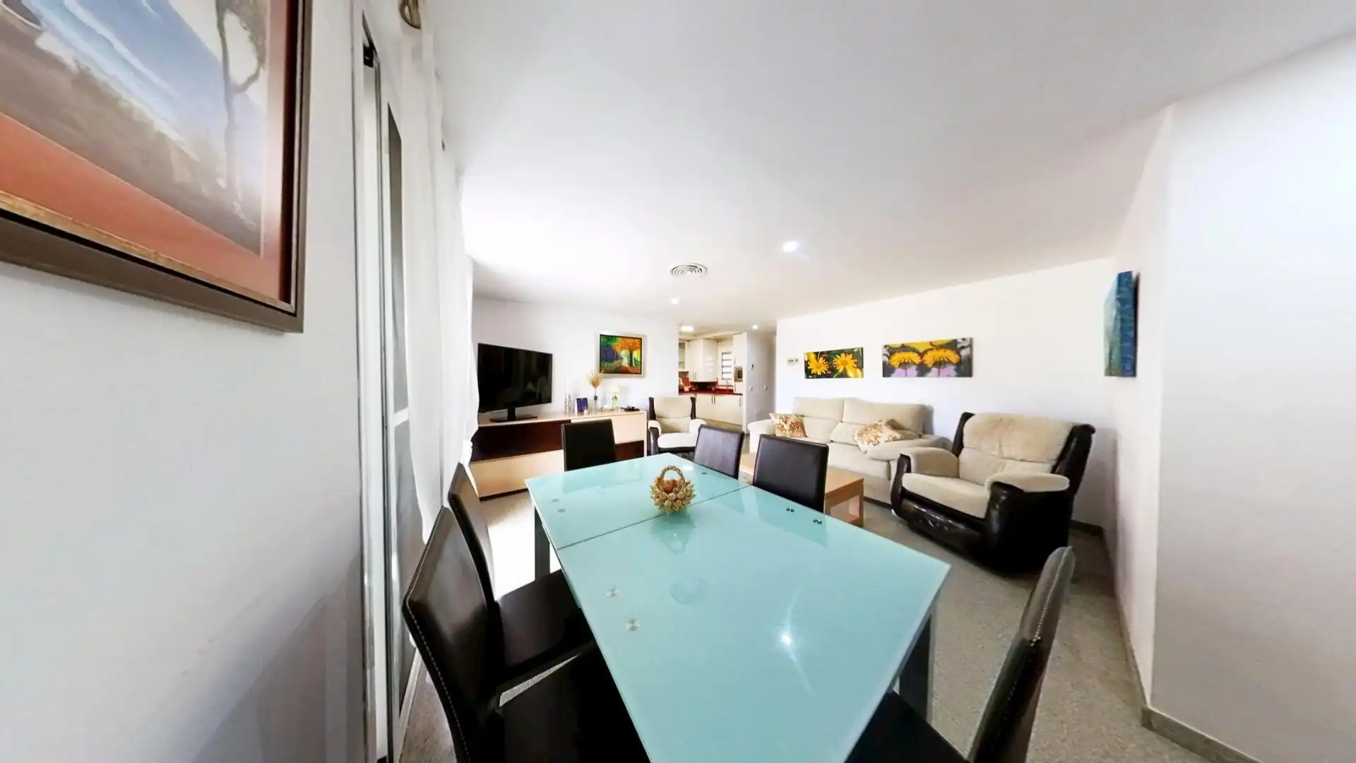 Dining room of Flat for sale in Lújar  with Air Conditioner, Terrace and Balcony