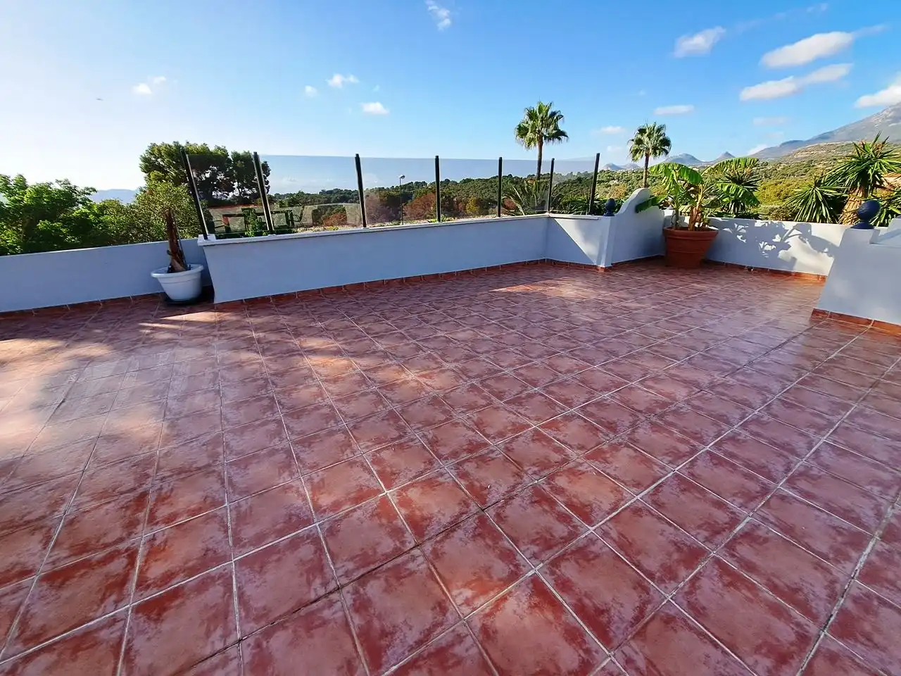 Terraza de Casa o chalet en venta en La Nucia con Aire acondicionado, Calefacción y Jardín privado