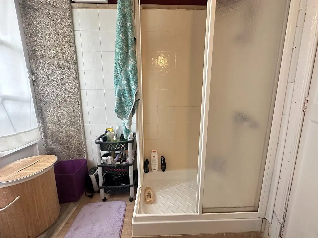 Baño de Casa o chalet en venta en Santiago de Compostela  con Calefacción, Terraza y Amueblado