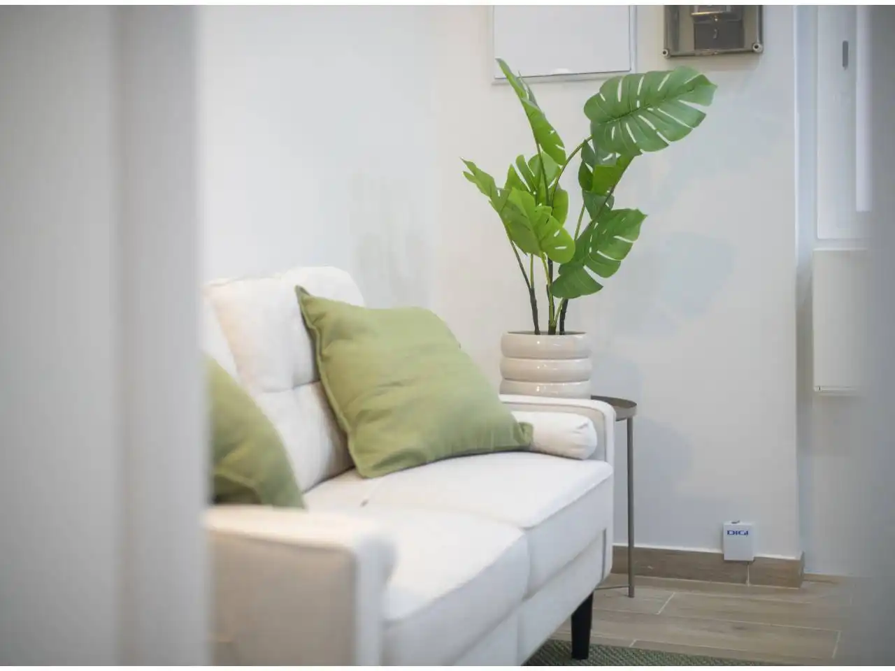 Wohnzimmer von Wohnung zum Verkauf in L'Hospitalet de Llobregat mit Klimaanlage, Heizung und Parkett