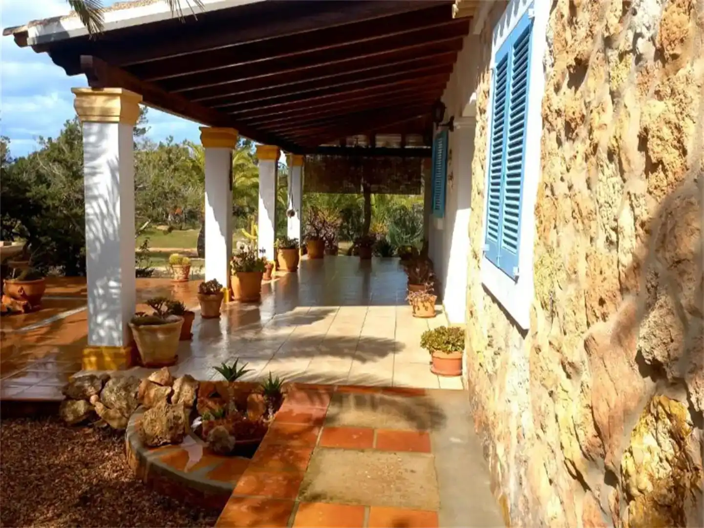 Garten von Country house zum Verkauf in Formentera mit Abstellraum