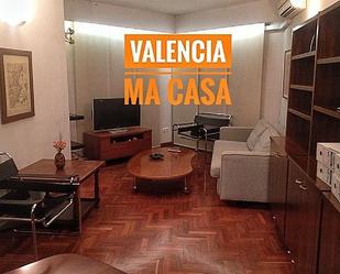 Living room of Flat to rent in  Valencia Capital  with Air Conditioner and Terrace