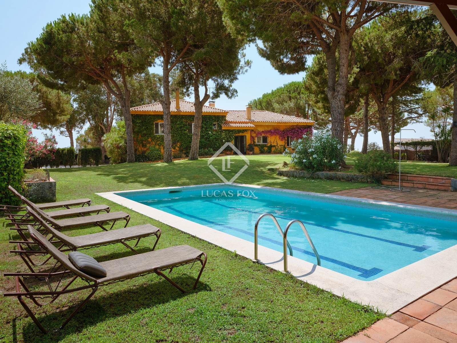 Jardí de Casa o xalet en venda en Sant Vicenç de Montalt amb Calefacció, Jardí privat i Terrassa