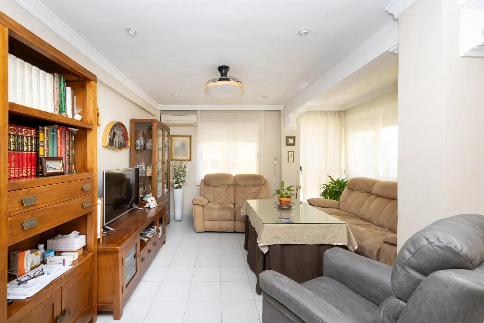 Sala de estar de Piso en venta en Granada