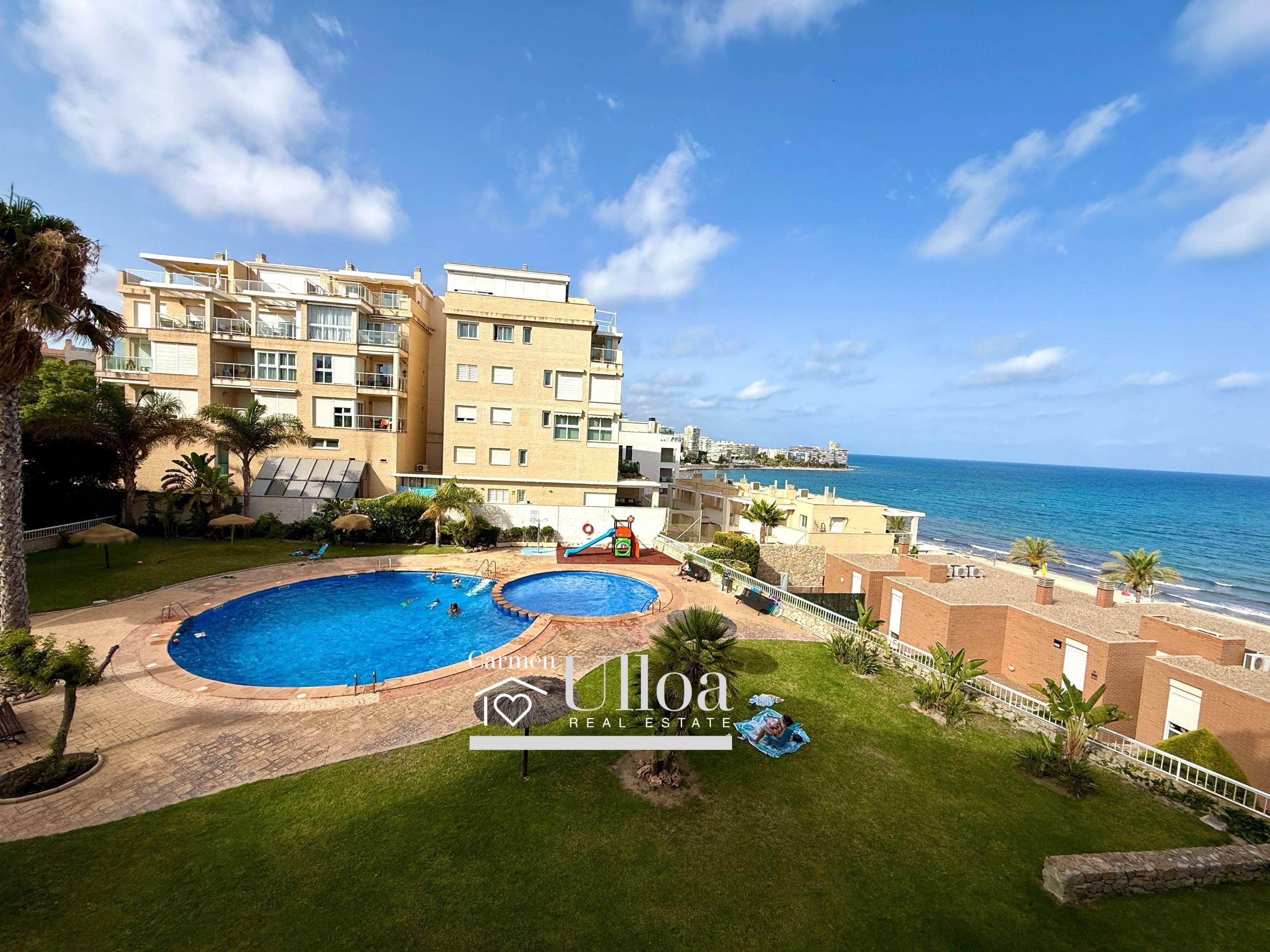 Exterior view of Flat for sale in El Campello  with Air Conditioner, Heating and Private garden