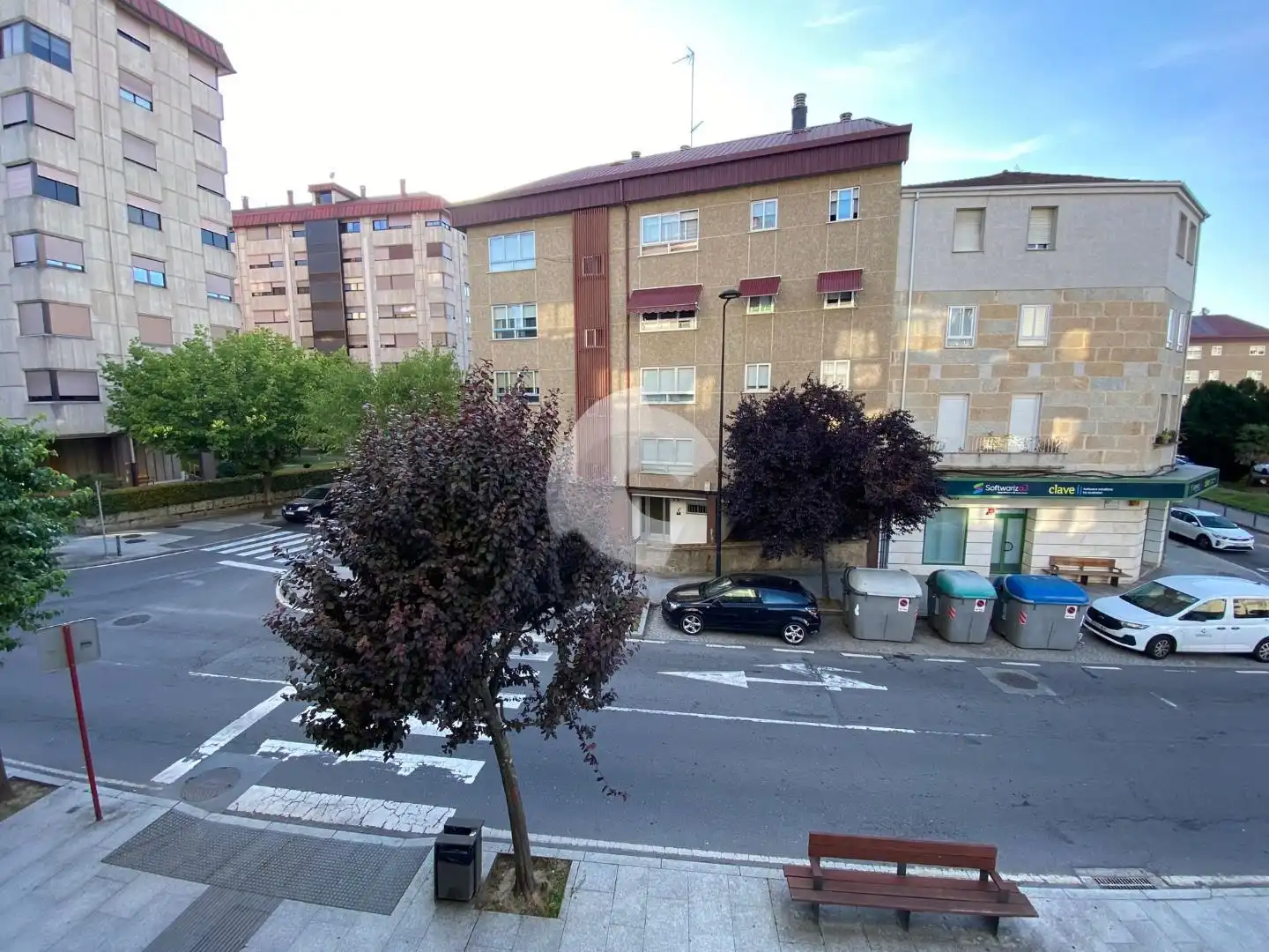 Vista exterior de Piso en venta en Ourense Capital  con Calefacción y Trastero