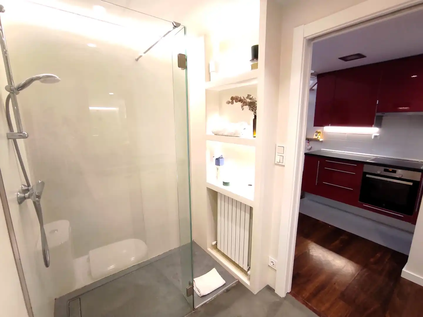 Baño de Apartamento en venta en Eibar con Calefacción, Parquet y Horno