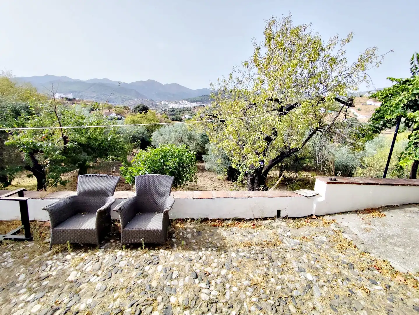 Terraza de Finca rústica en venta en Coín con Jardín privado, Trastero y Amueblado