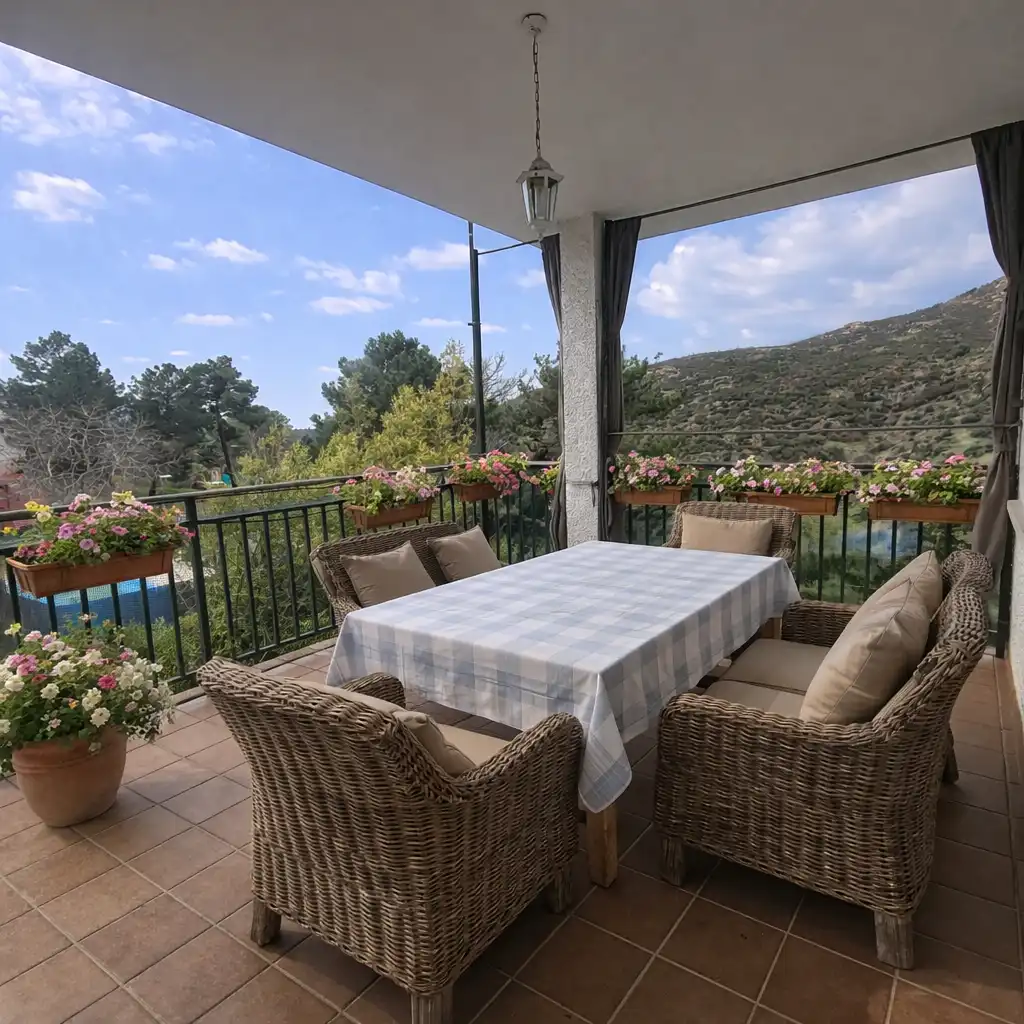 Terraza de Casa o chalet en venta en Robledo de Chavela con Jardín privado, Terraza y Horno