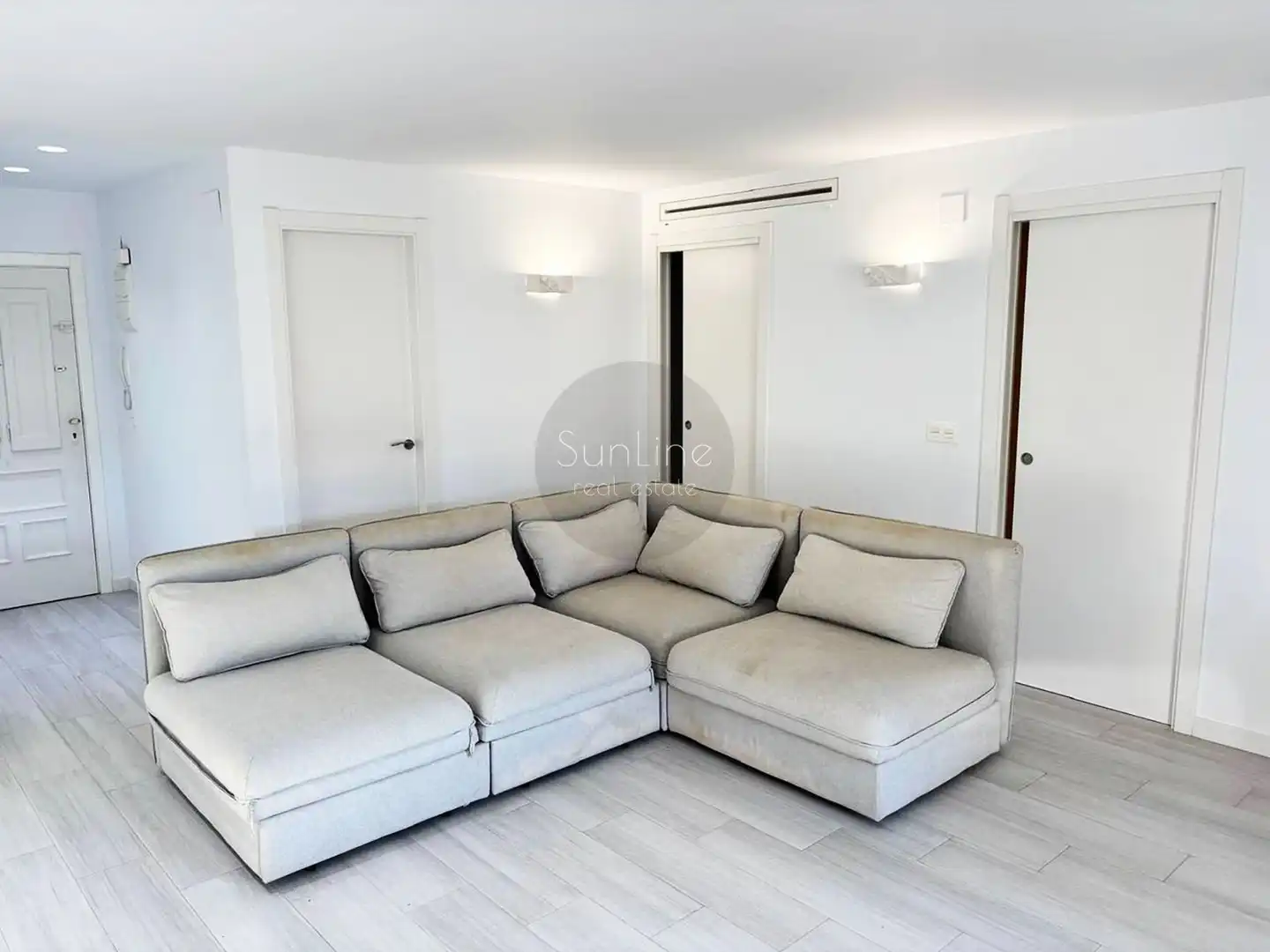 Sala de estar de Piso en venta en Cullera con Aire acondicionado, Amueblado y Balcón