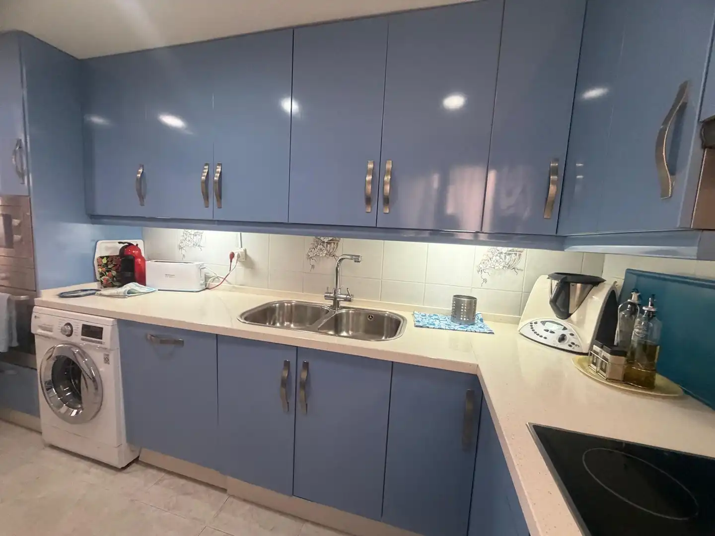 Küche von Wohnung zum Verkauf in Águilas mit Terrasse, Abstellraum und Möbliert