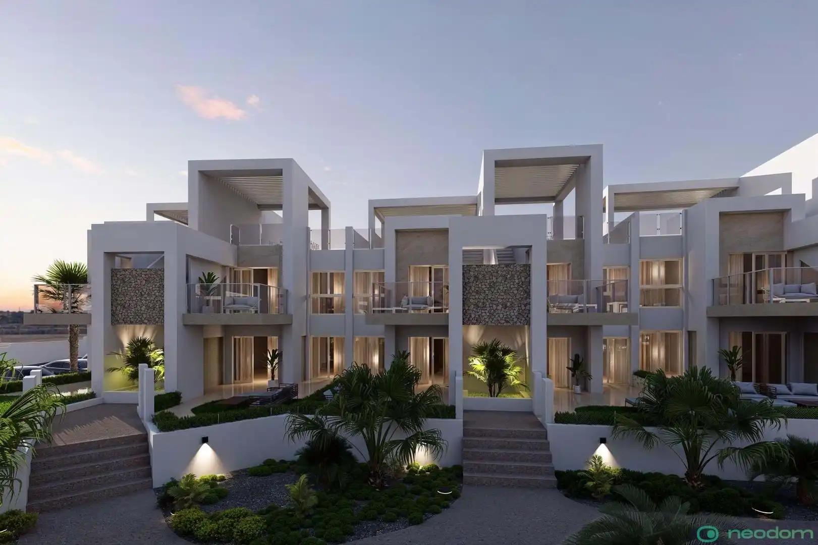 Exterior view of Houses for sale in Rojales  with Air Conditioner, Terrace and Swimming Pool