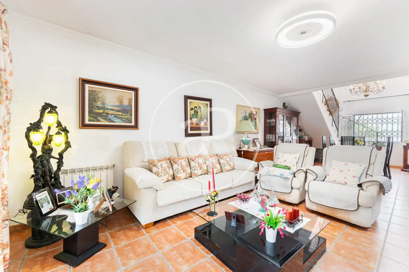 Living room of Houses for sale in  Palma de Mallorca  with Air Conditioner, Heating and Private garden