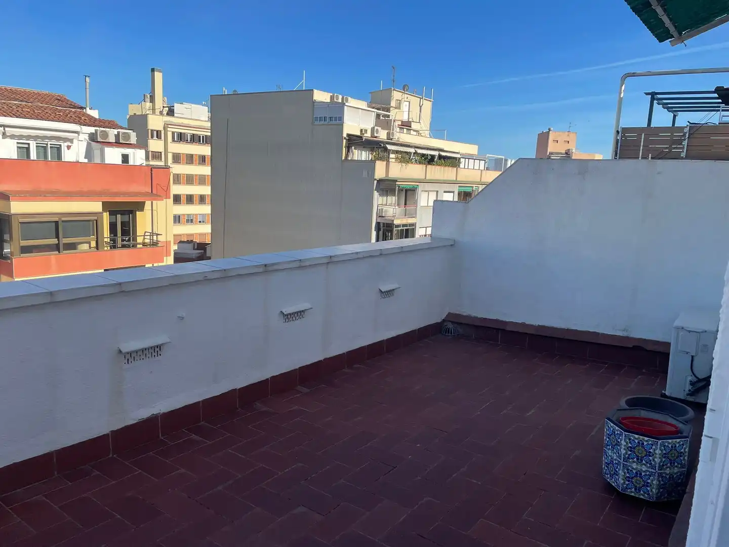 Terraza de Ático de alquiler en Tarragona con Aire acondicionado, Calefacción y Parquet