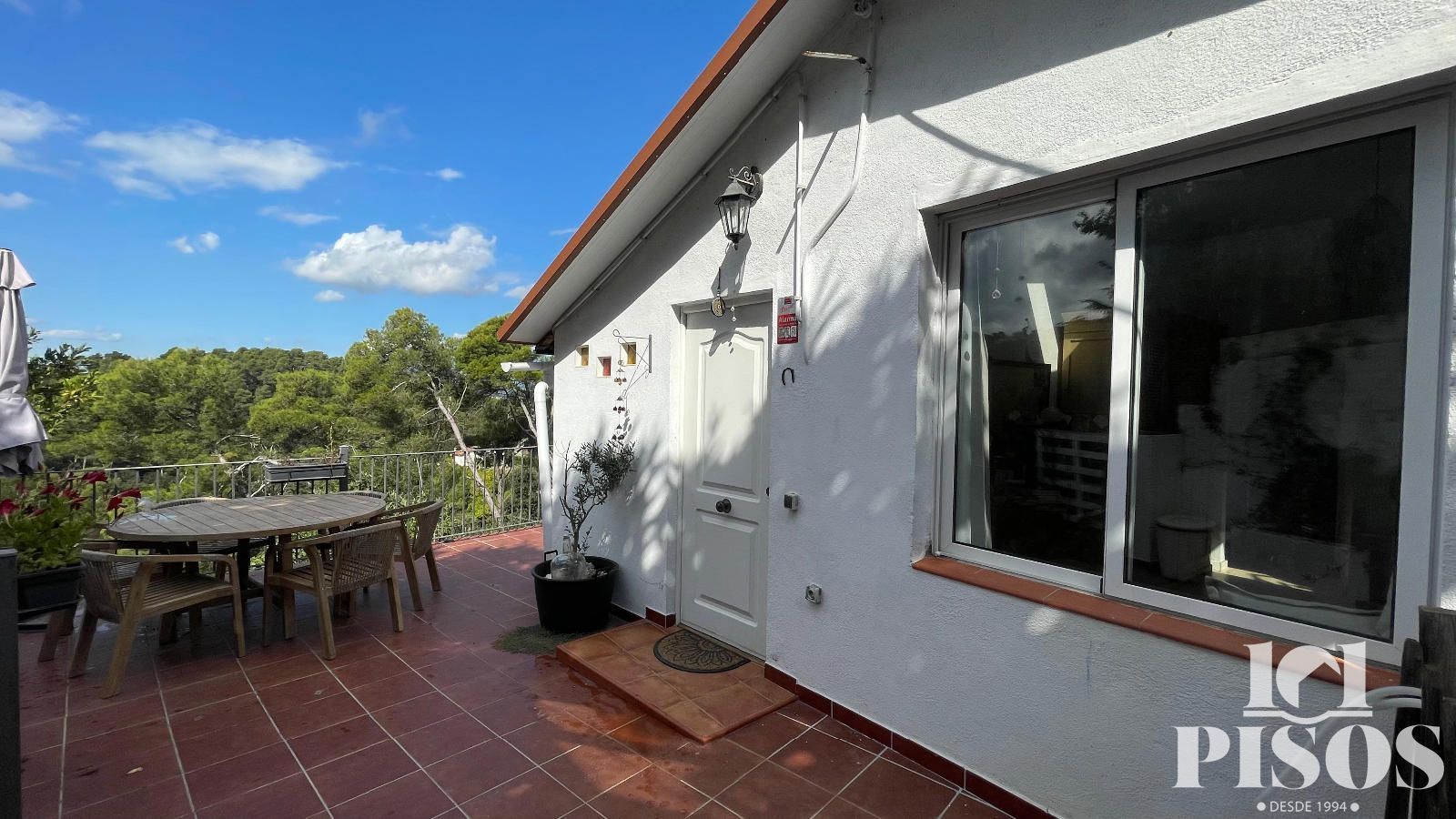 Terrassa de Casa o xalet de lloguer en Sant Cugat del Vallès amb Parquet, Terrassa i Traster