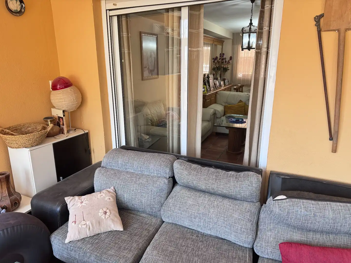 Living room of Detached homes for sale in Roquetas de Mar  with Air Conditioner, Terrace and Storage room