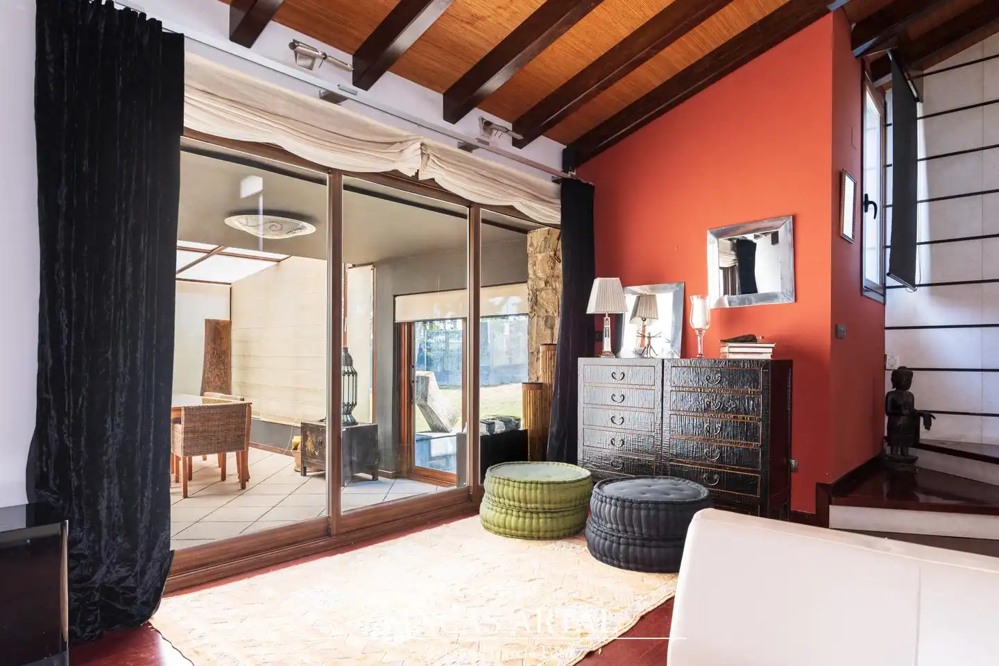 Sala de estar de Casa o chalet en venta en Zaragoza con Aire acondicionado, Calefacción y Jardín privado
