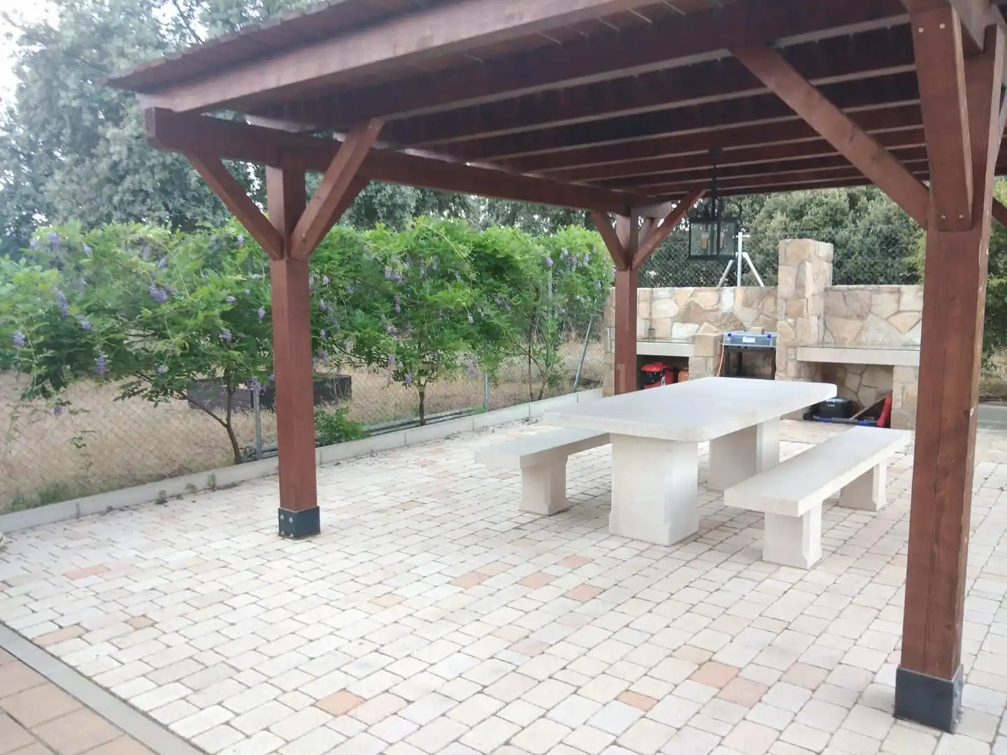 Terrassa de Casa o xalet en venda en Maello amb Moblat