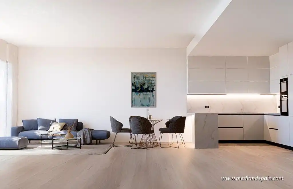 Apartment with pool for sale in Balcón de Finestrat - Terra Marina, imagen 4