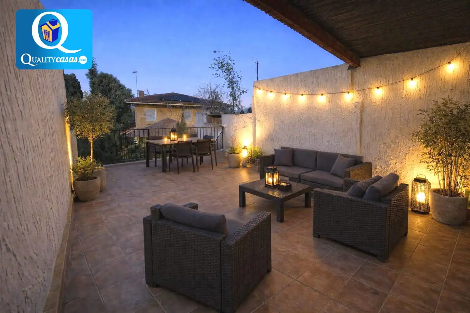 Terraza de Casa adosada en venta en Sant Joan d'Alacant con Aire acondicionado, Terraza y Trastero
