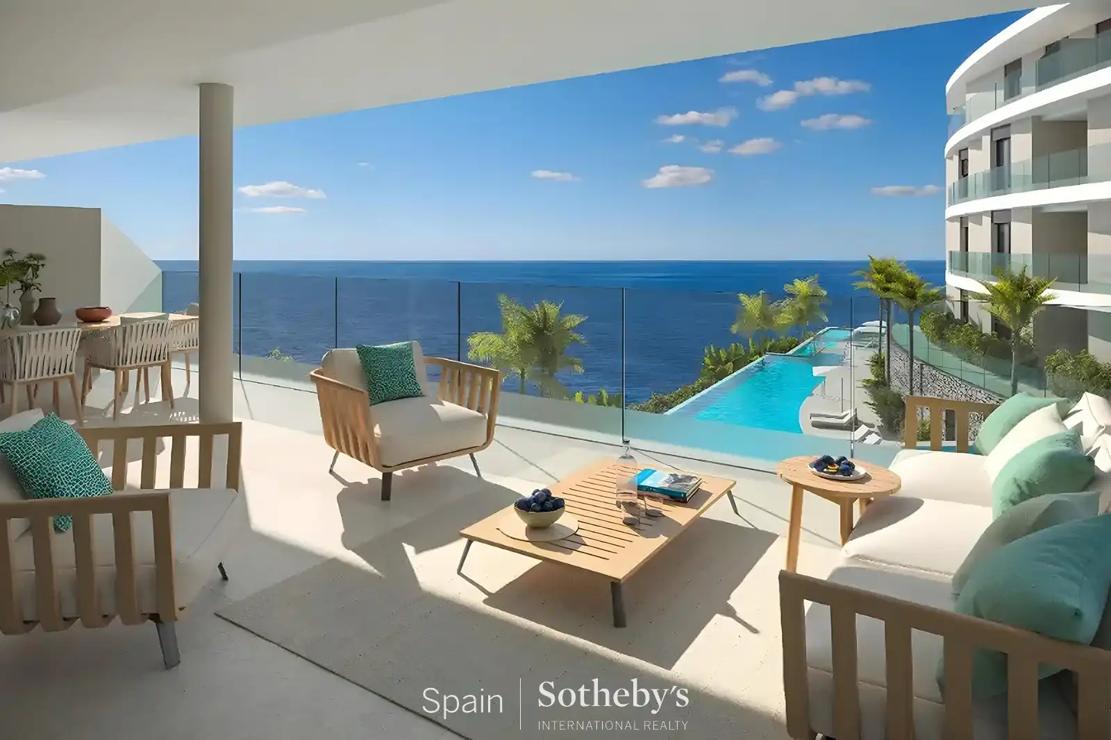 Terrassa de Apartament en venda en Adeje amb Aire condicionat, Jardí privat i Terrassa