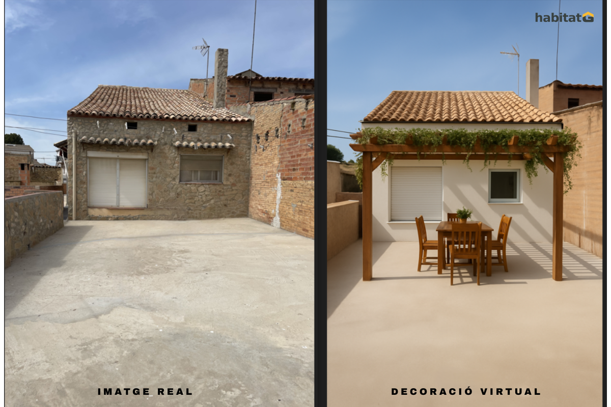 Terrassa de Casa adosada en venda en Tornabous amb Calefacció, Terrassa i Traster