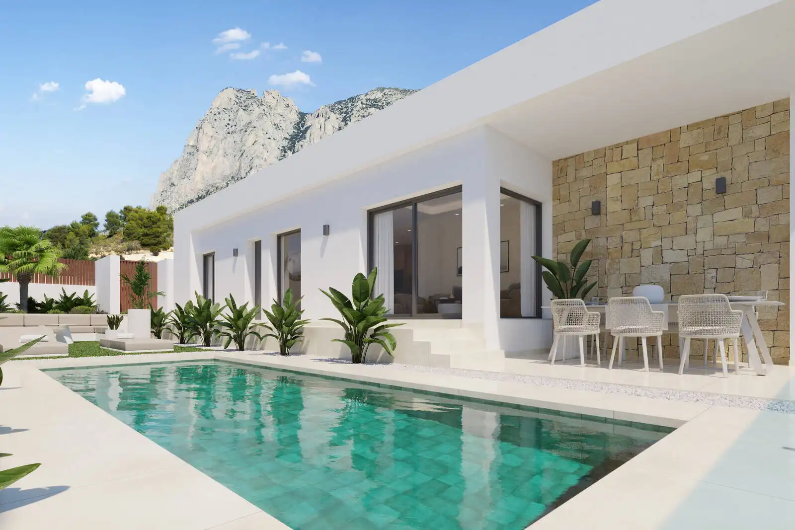 House with terrace for sale in Finestrat Pueblo