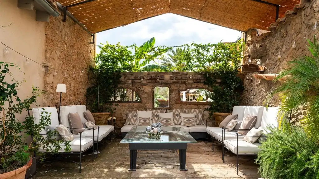 Terrassa de Finca rústica en venda en Consell amb Aire condicionat, Jardí privat i Terrassa