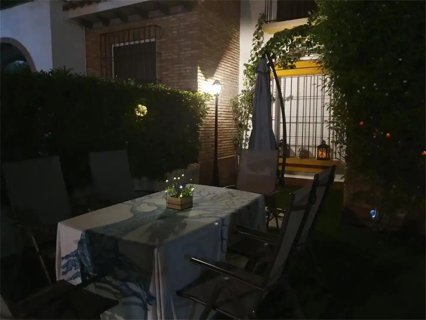 Terrace of Flat for rent in Vera  with Air Conditioner, Private garden and Furnished