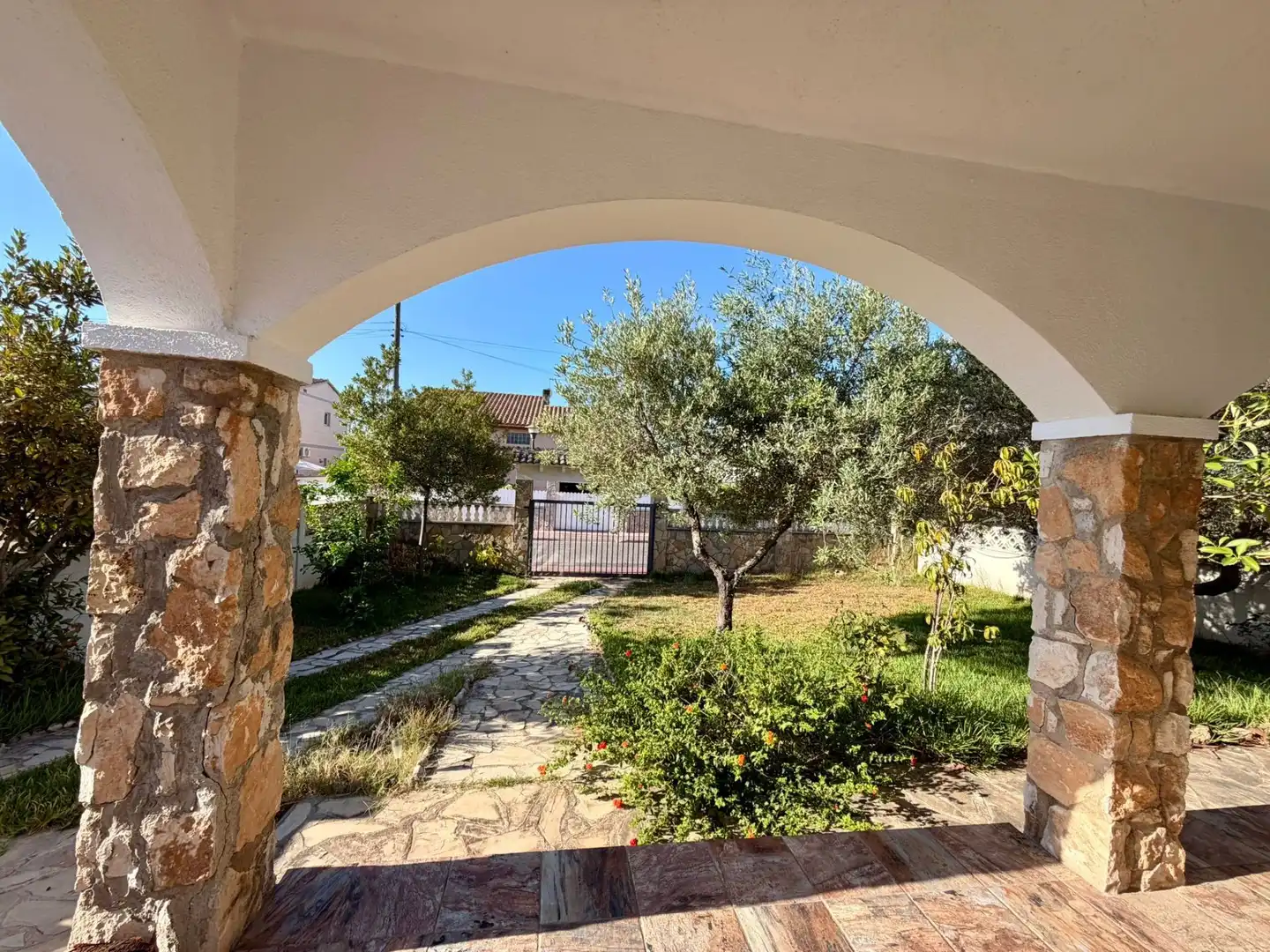 Garden of Houses for sale in Creixell  with Private garden