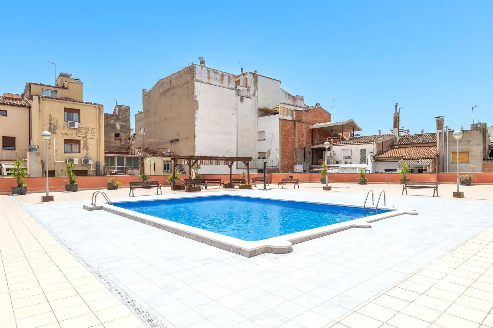 Swimming pool of Duplexes for sale in Vila-seca  with Air Conditioner, Heating and Private garden