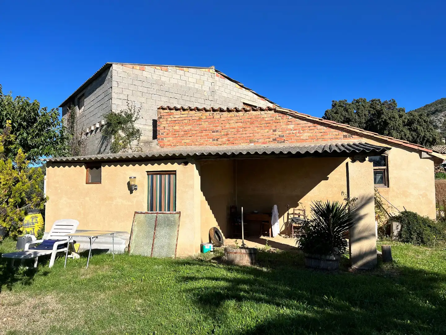 Vista exterior de Finca rústica en venta en Alquézar con Jardín privado