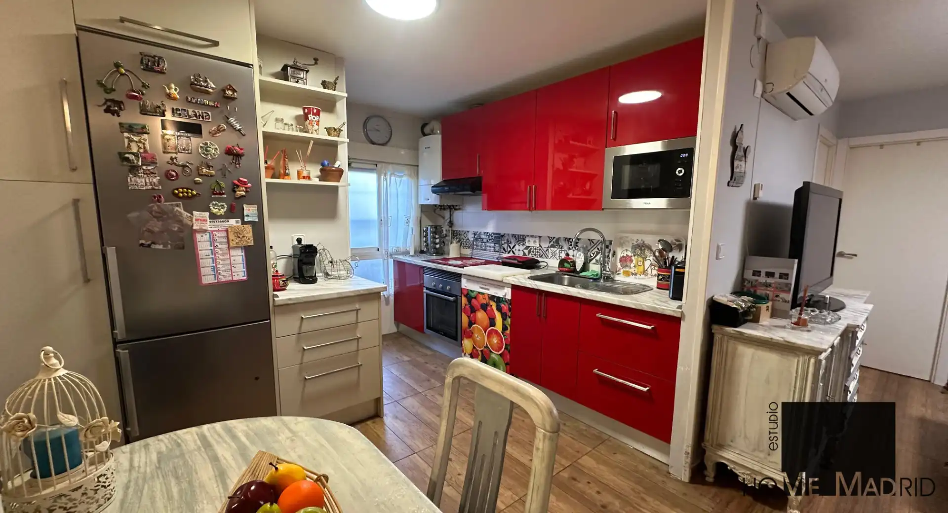 Kitchen of Flat for sale in Madrid  with Air Conditioner and Heating