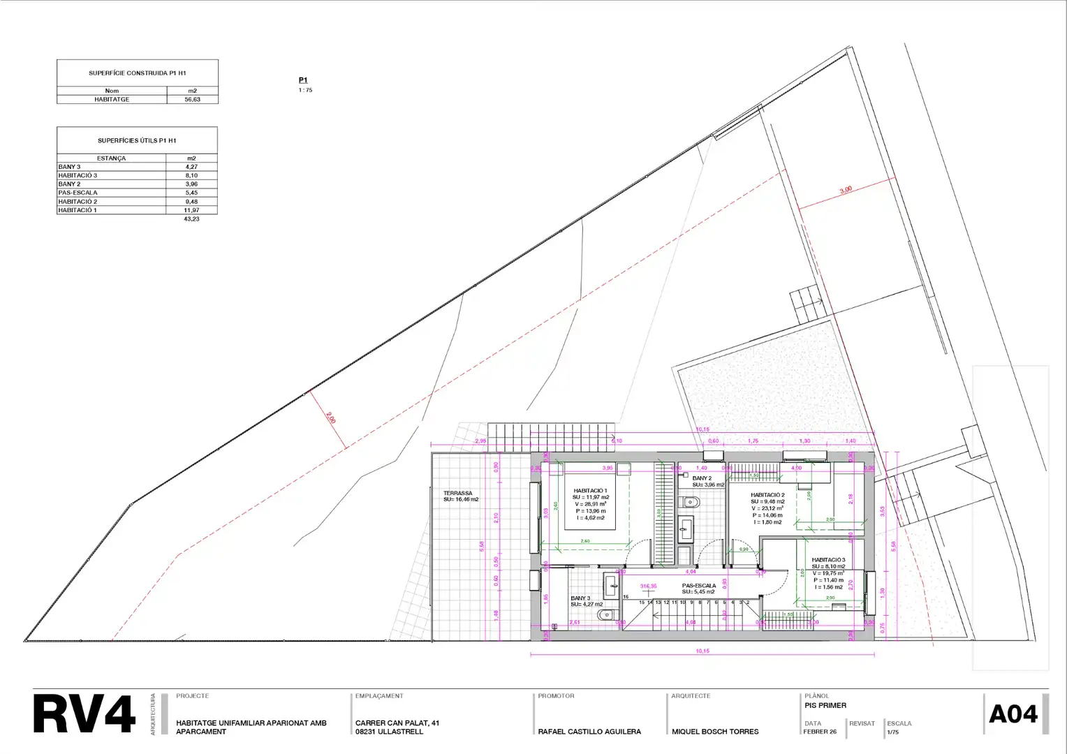 Detached homes for sale in Ullastrell  with Air Conditioner, Heating and Private garden