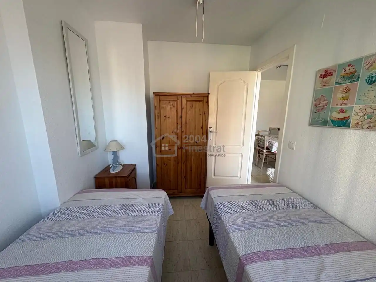 Schlafzimmer von Wohnung zur Miete in Finestrat mit Möbliert