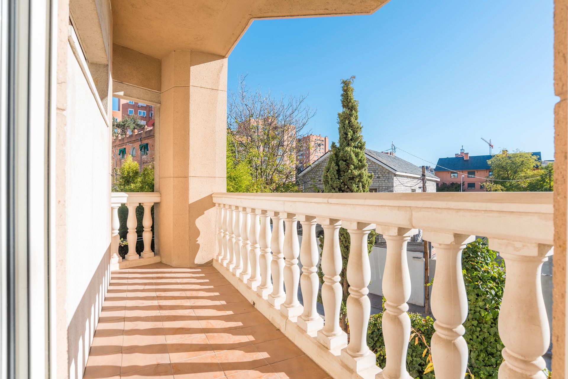 Terrace of House or chalet for sale in  Madrid Capital  with Heating, Private garden and Terrace