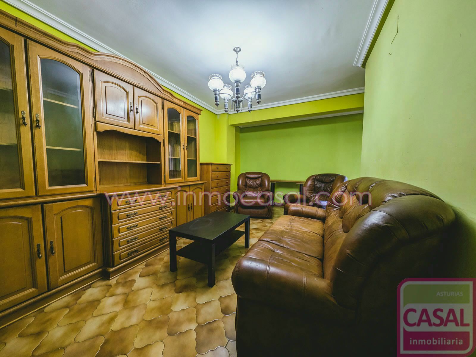 Living room of Flat for sale in Langreo  with Heating and Storage room