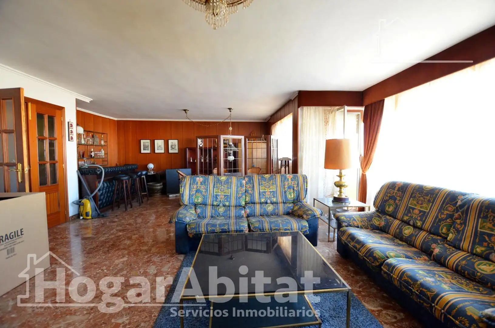 Sala de estar de Piso en venta en Gandia con Terraza, Trastero y Amueblado
