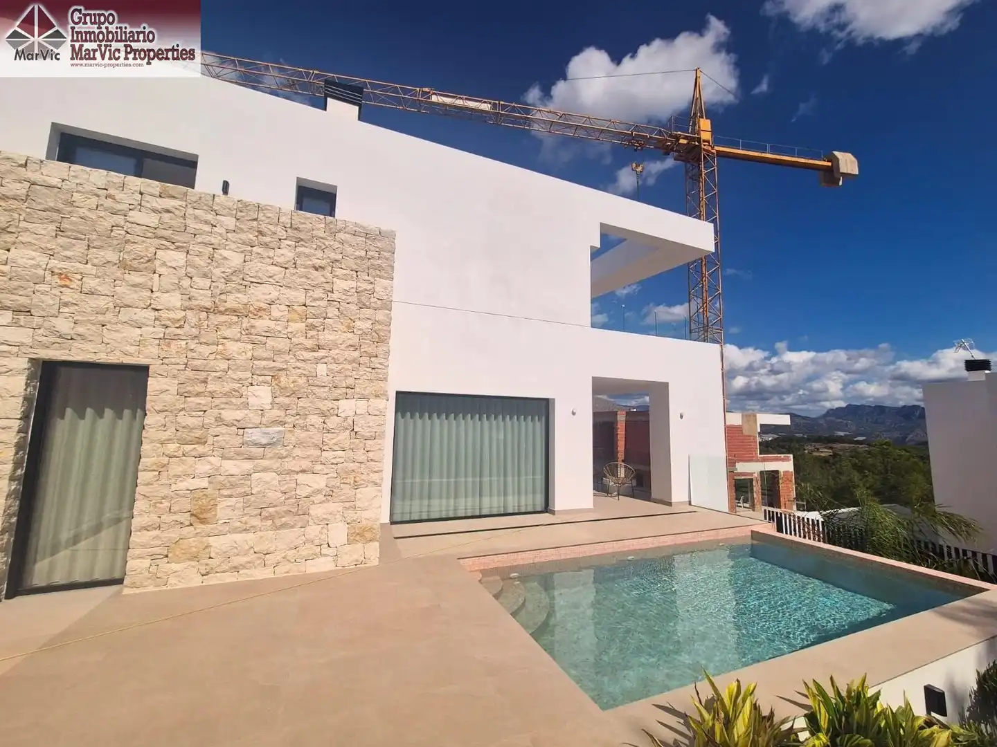 Villa con piscina in vendita a Balcón de Ponoig - Polop Paradis - Polop Hills, imagen 3