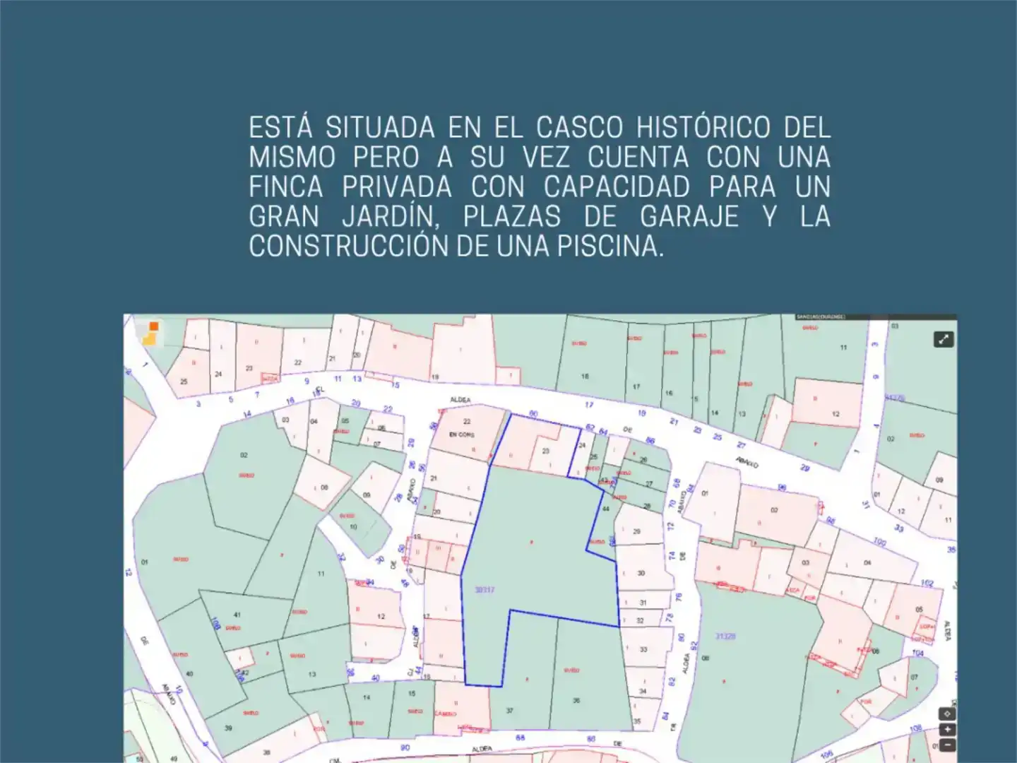 Piso en venta en Sandiás con Jardín privado, Trastero y Amueblado