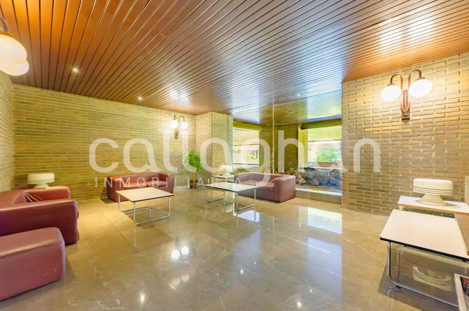 Sala d'estar de Pis en venda en Valencia amb Aire condicionat, Calefacció i Jardí privat